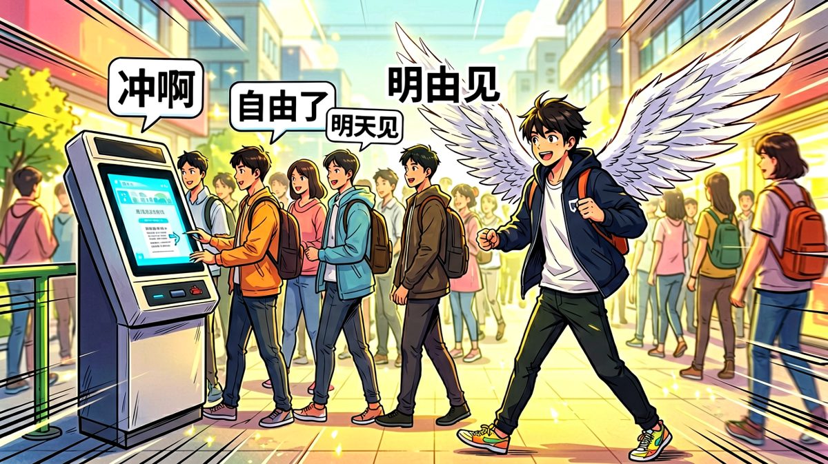 18:00准时飞升现场