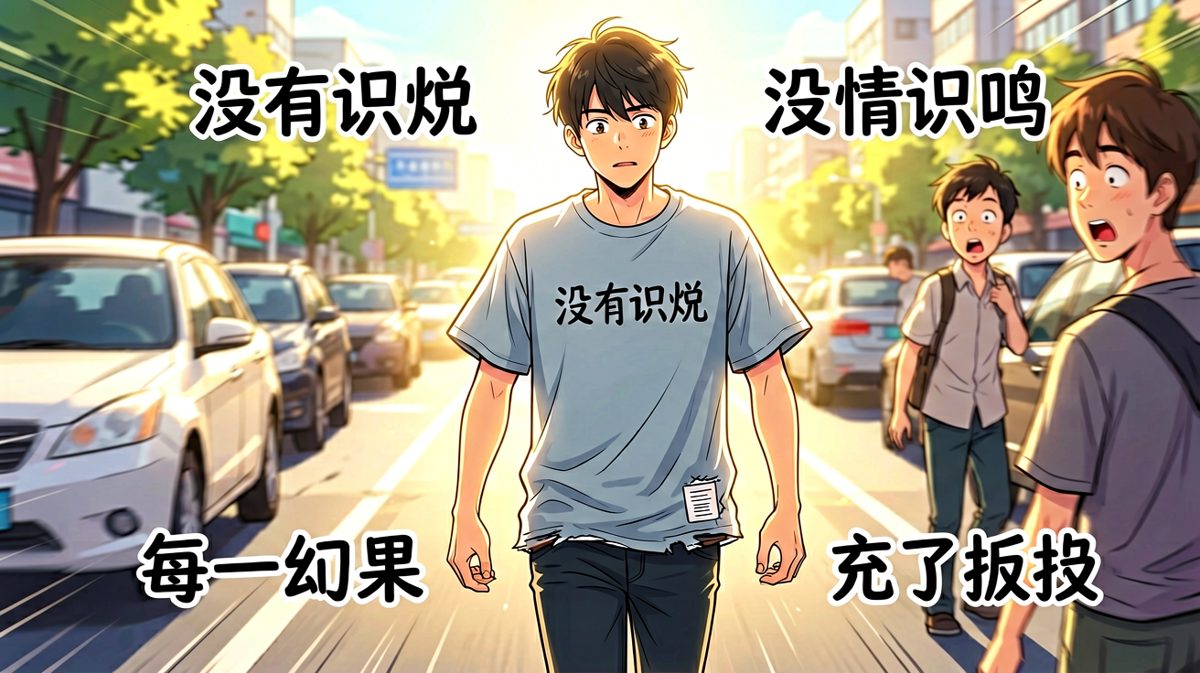 今天的我格外自信