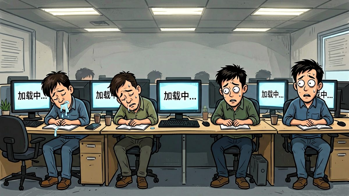 周一下午：灵魂已离线，肉体仍在工位