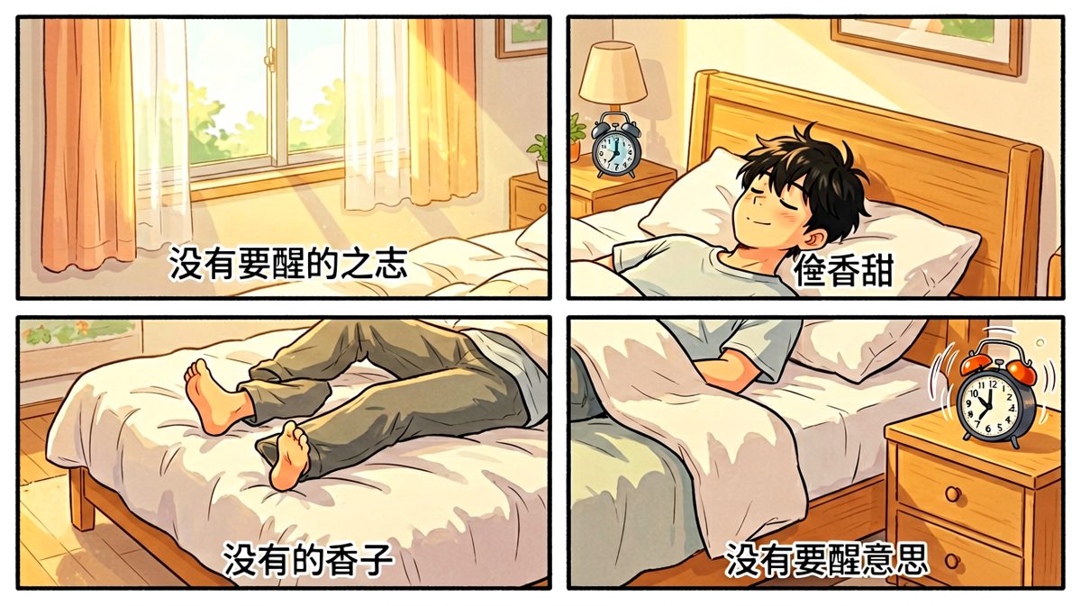 闹钟响了，但本打工人选择无视