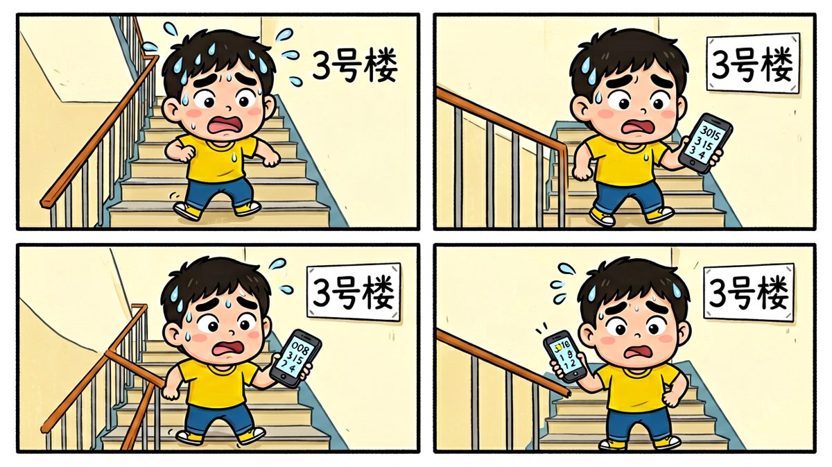 坐不上电梯只能爬楼，但到底几楼？
