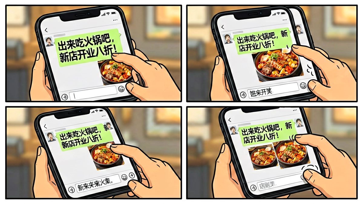 好友邀约，主角内心开始动摇