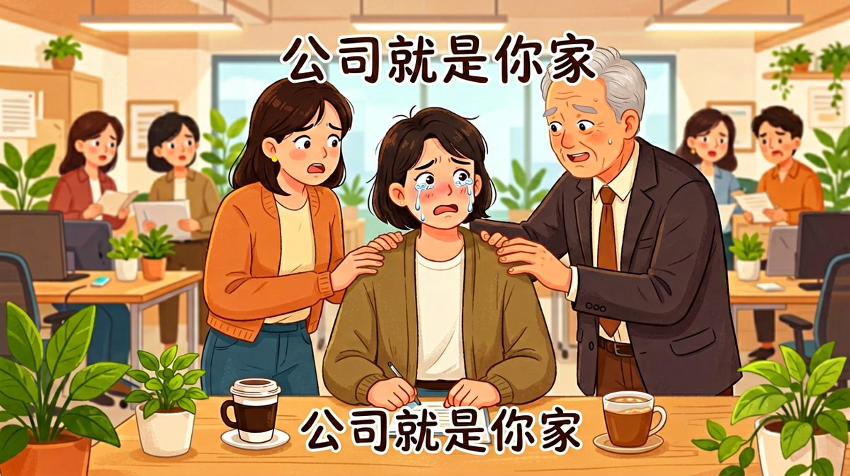 老板：'公司就是你家'，员工正感动，老板补充'那就别来上班了，在家好好待着'
