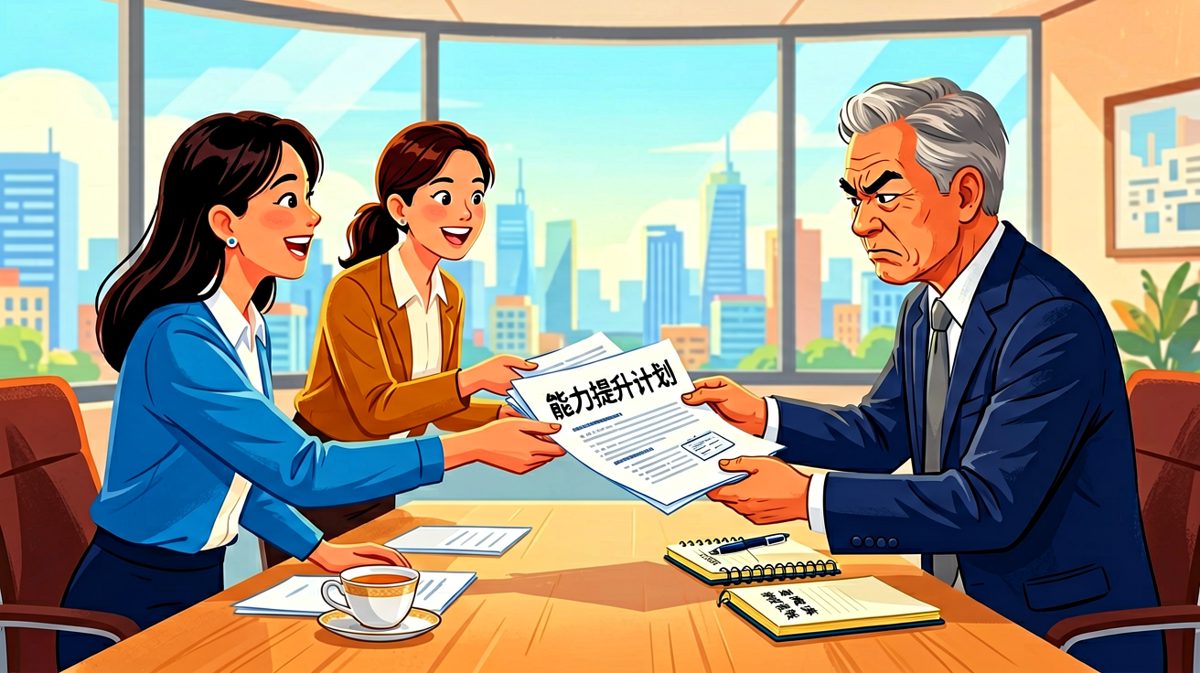 员工：'我想提升能力'，老板看了眼方案：'行，明天起你去前台接待'
