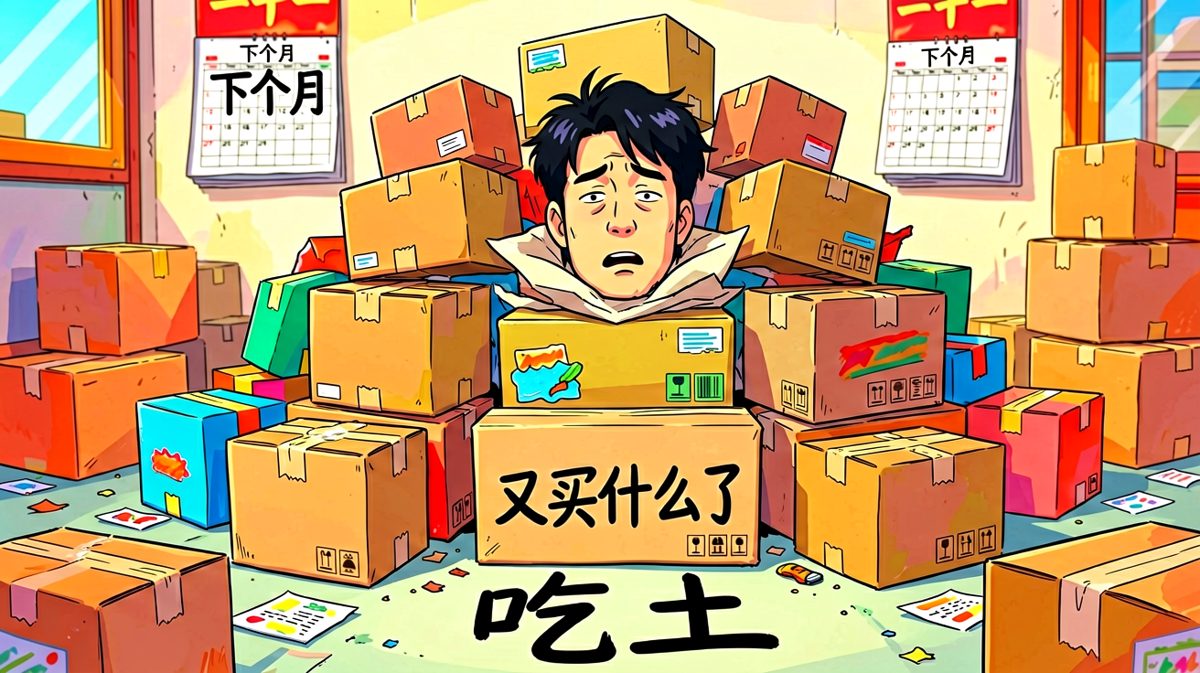 双十一买的是快乐，双十一过后吃的是土。
