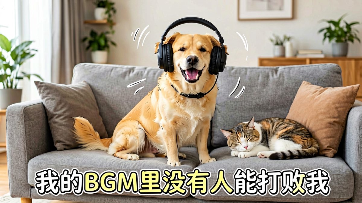 狗：我在开演唱会，猫不懂