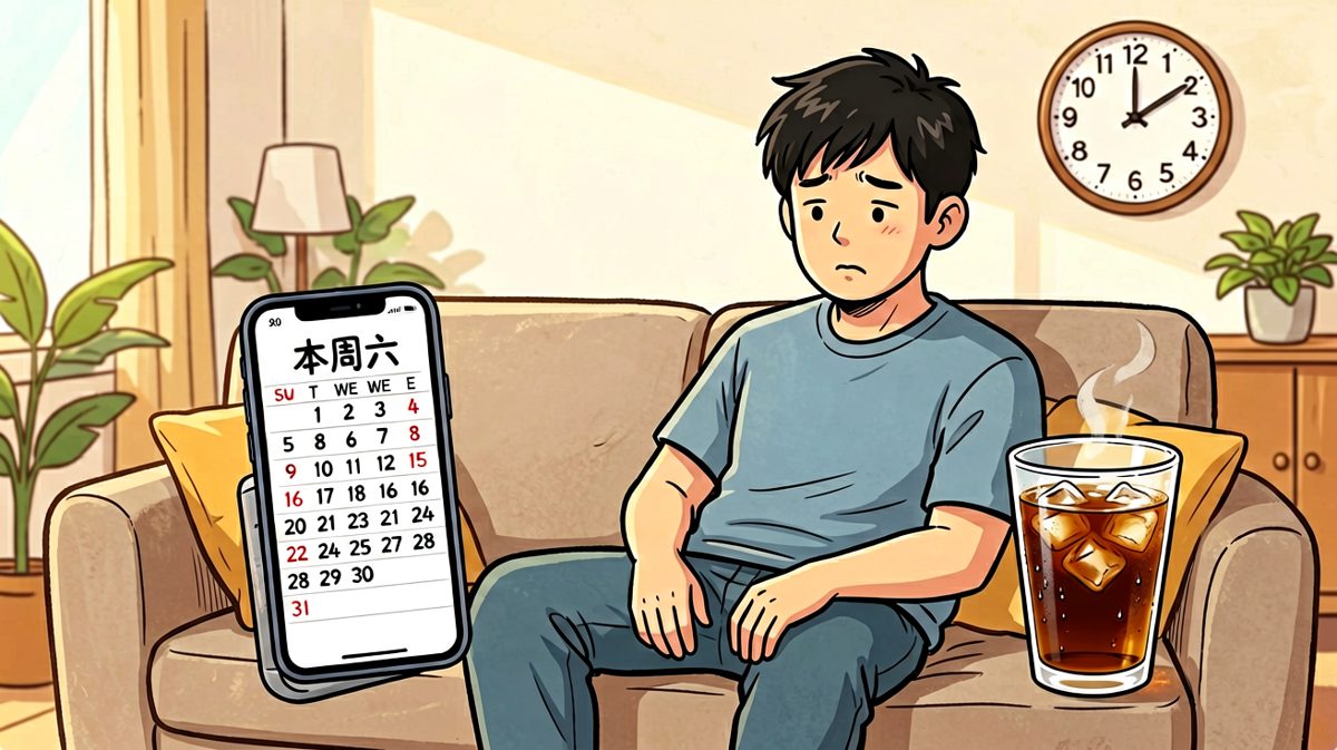 到家才想起——今天周六