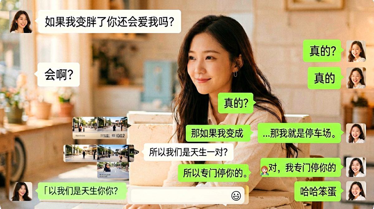胖了也会爱的神回复