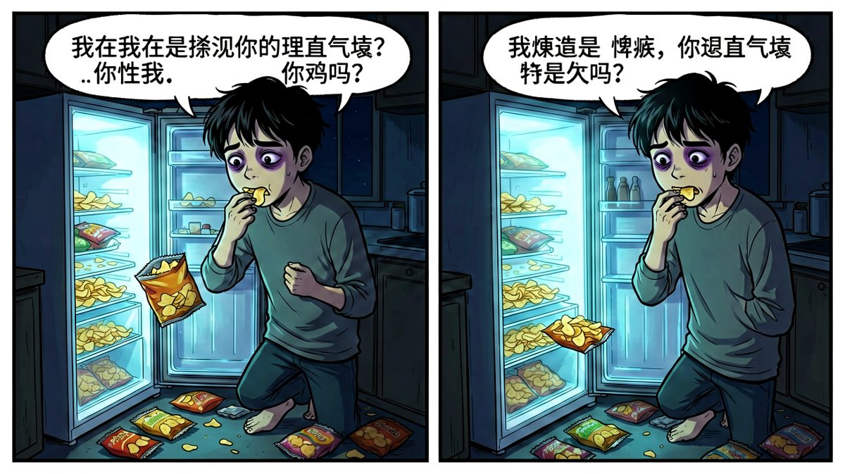 深夜的冰箱比谁都懂你