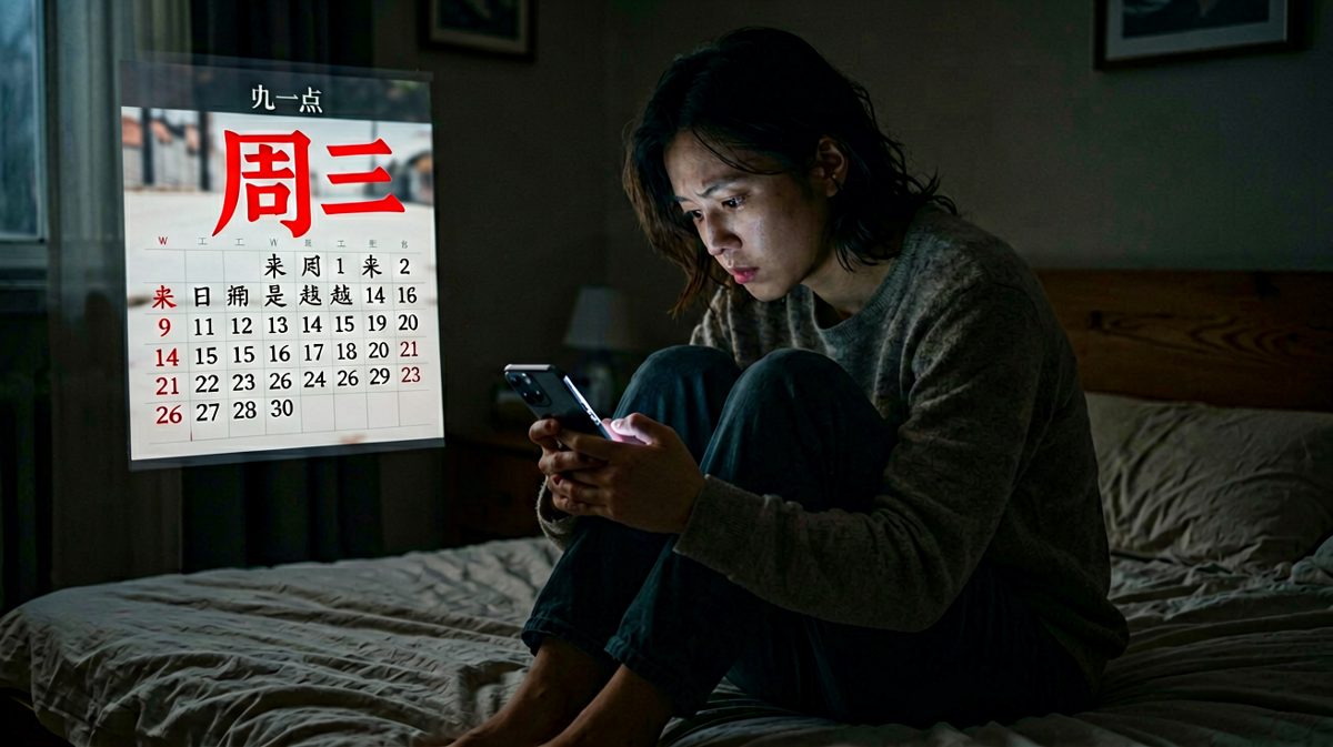 周日：每逢周日必 emo，这是打工人的宿命