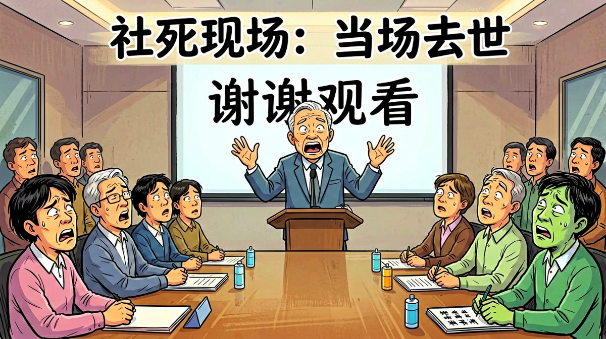 社死就是瞬间人间蒸发