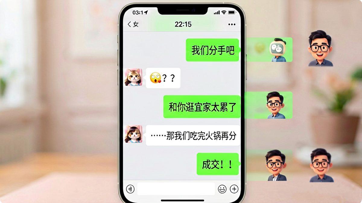 吵架五分钟，吃饭两小时