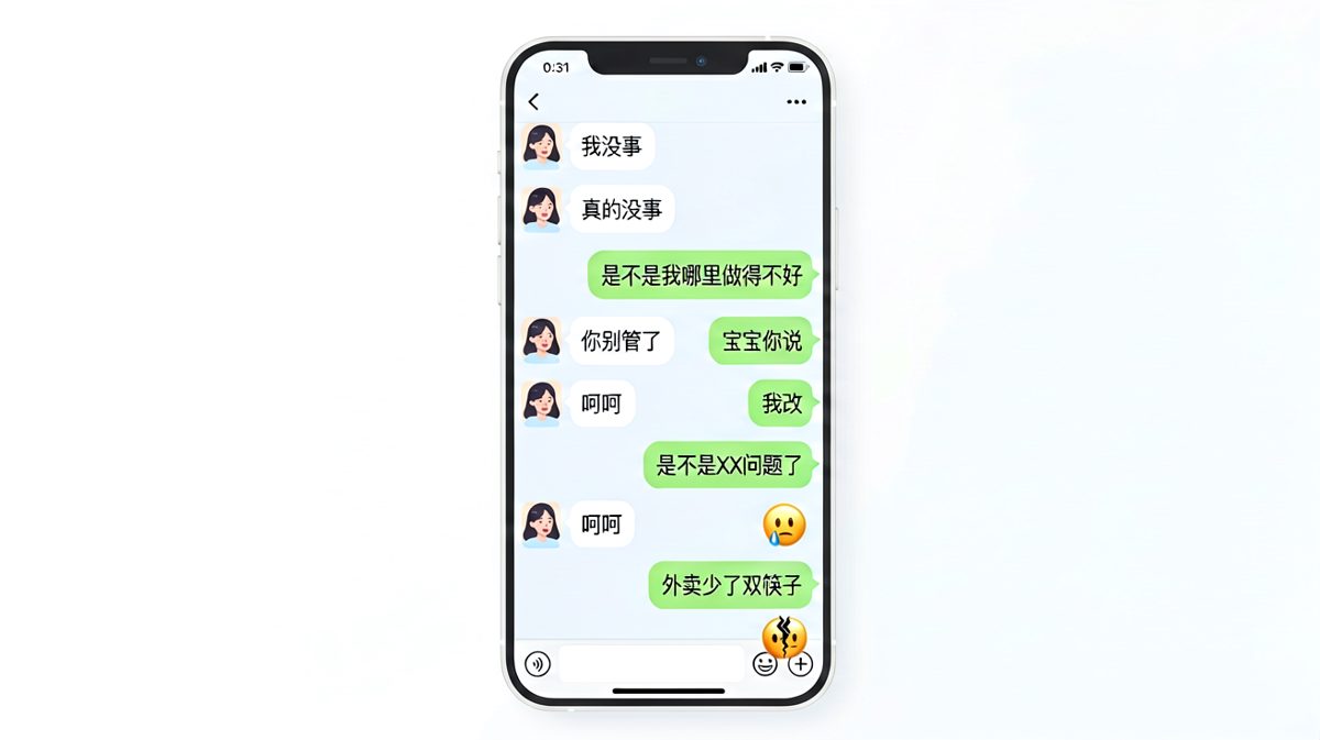 当'我没事'变成俄罗斯套娃，男生的求生欲已经耗尽