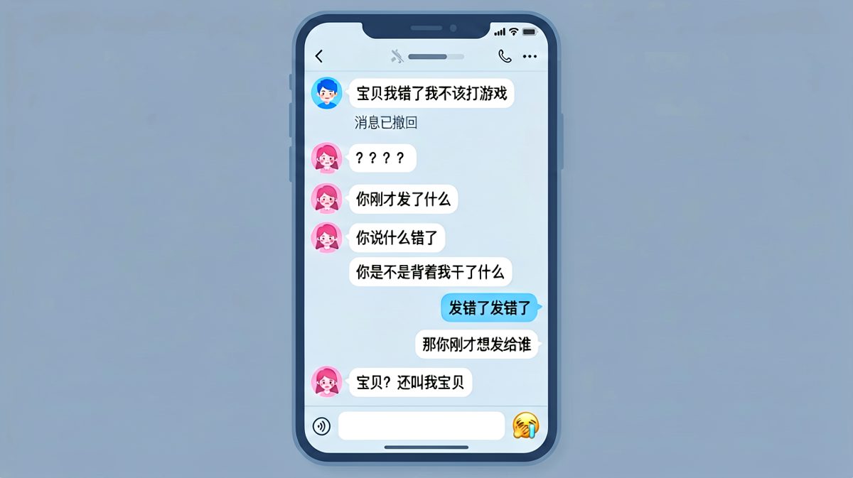 撤回消息是火上浇油，真相越描越黑