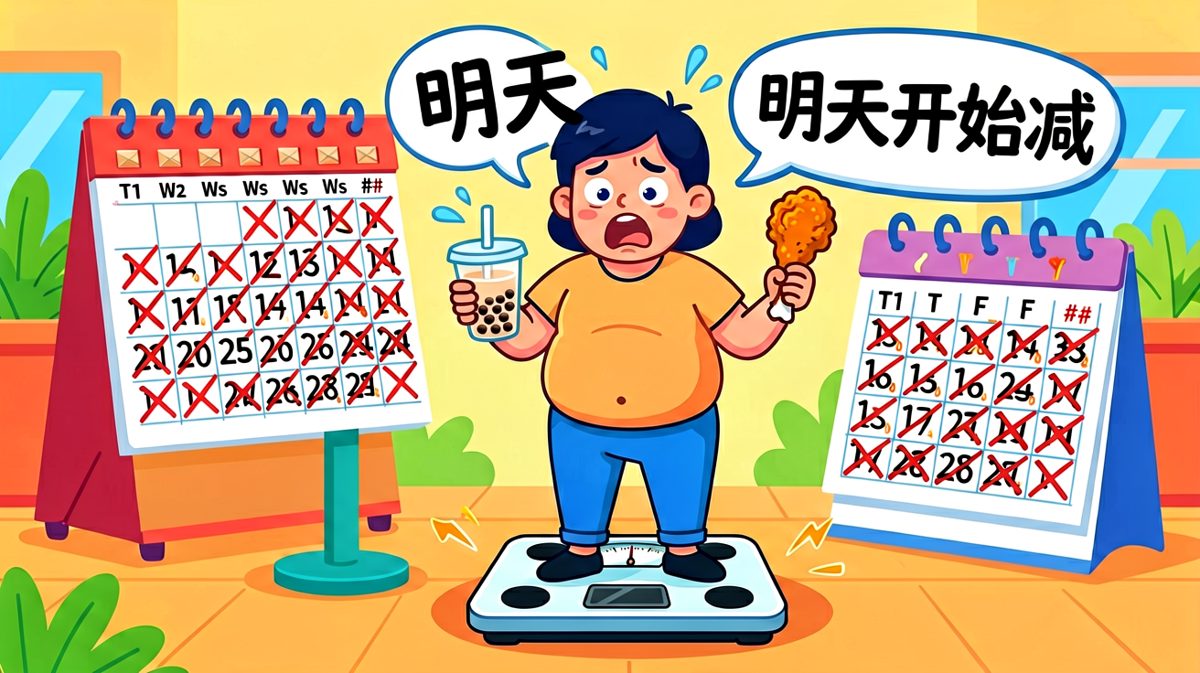 减肥这种事，明天一定开始