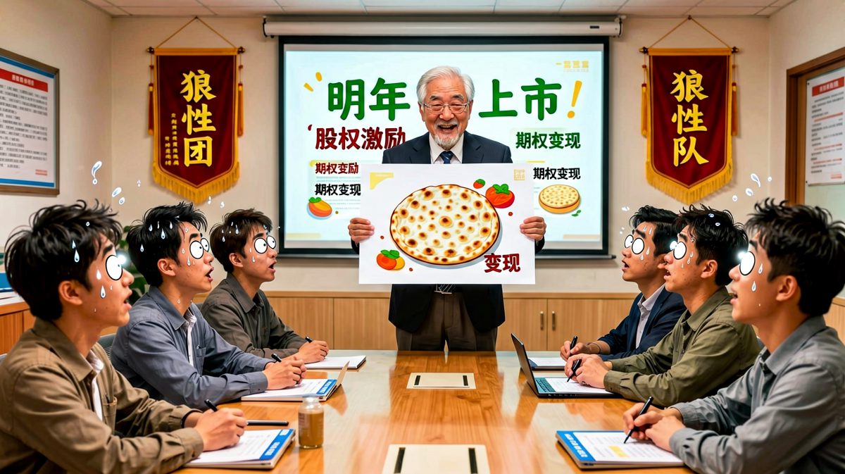 老板画的饼，撑到明年也不见兑现