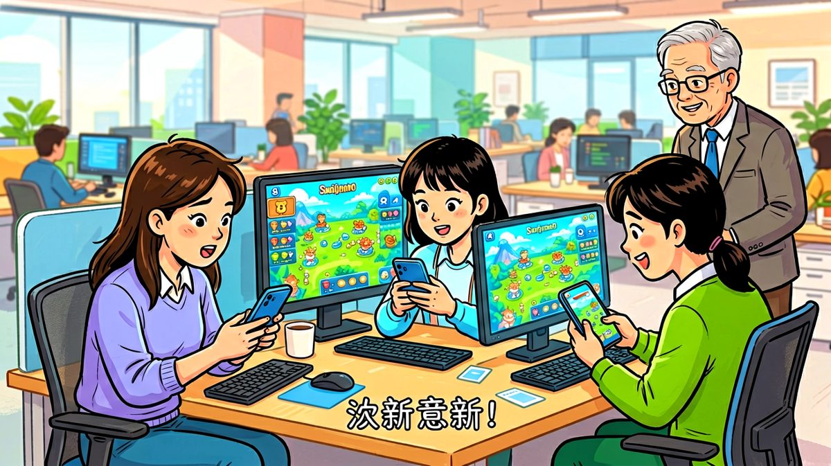 表面：我在努力加班；实际：我在峡谷冲锋