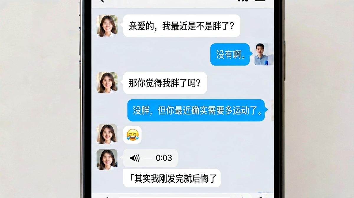 「其实我刚发完就后悔了」——男生嘴比脑子快的经典翻车现场