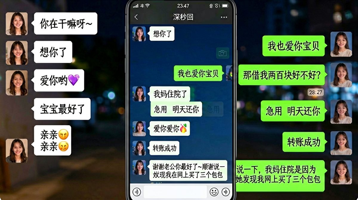 「转账成功」——爱你的方式是让你买单，反转令人窒息