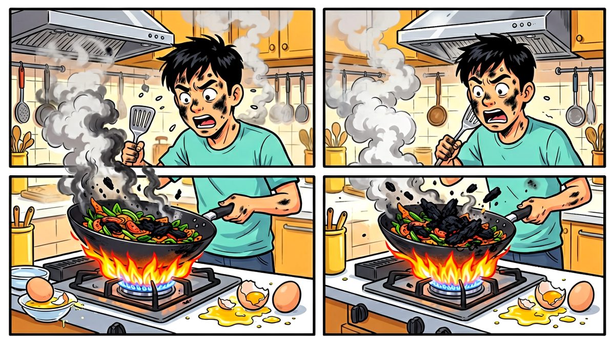 等等……这火是不是有点太大了？！