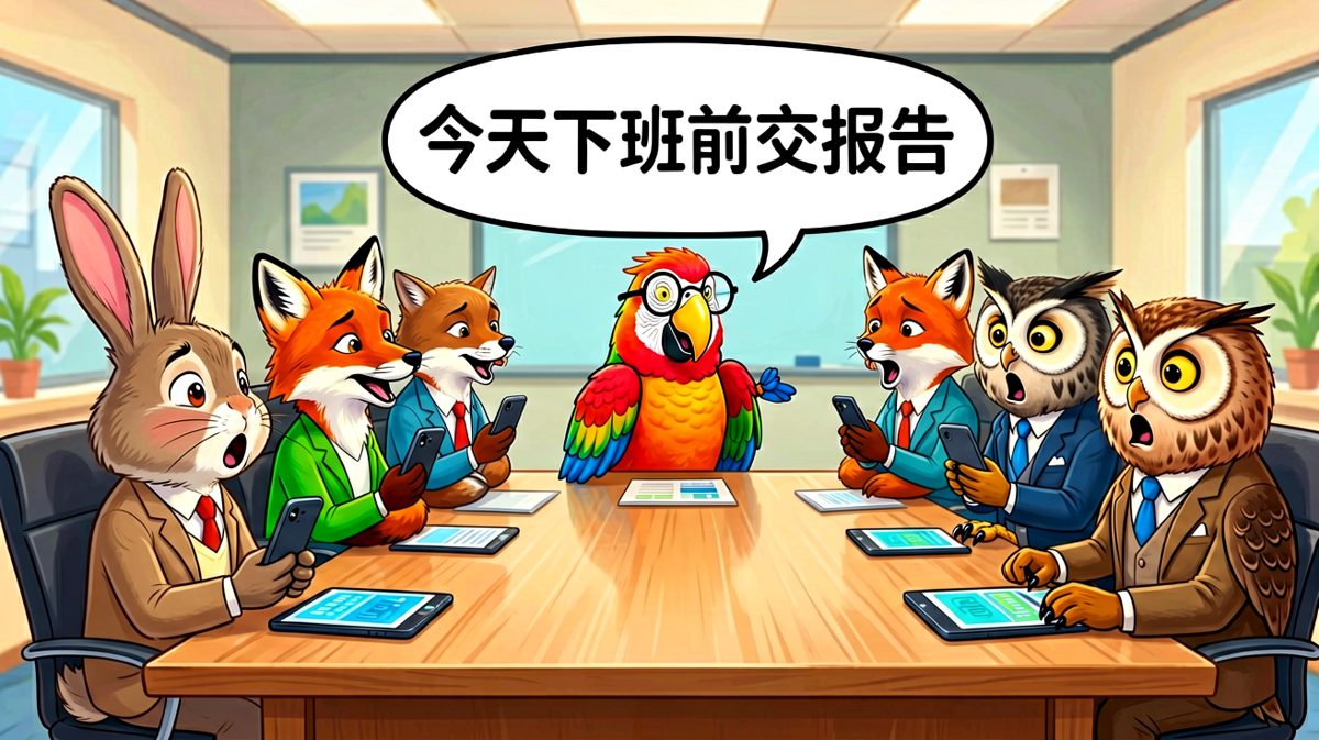 当领导在周五下午五点布置新任务