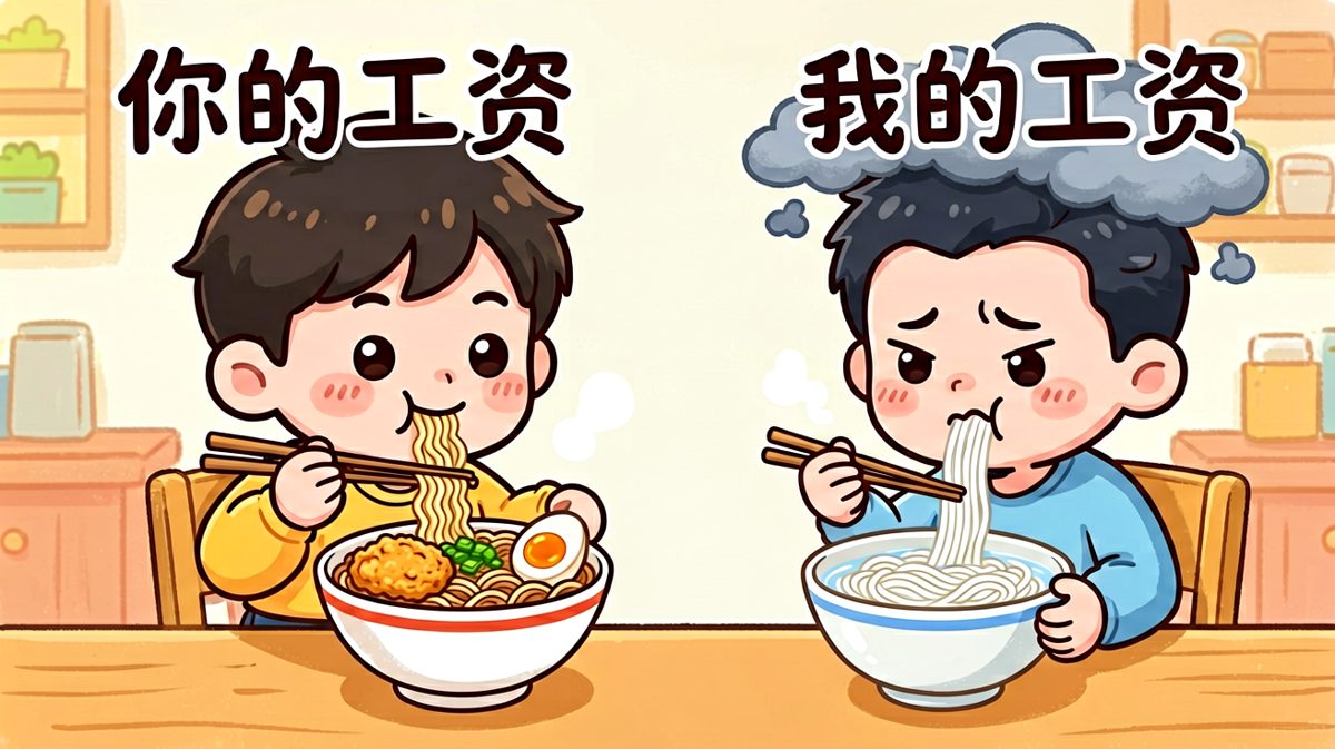 同样是打工人，差距怎么就这么大呢