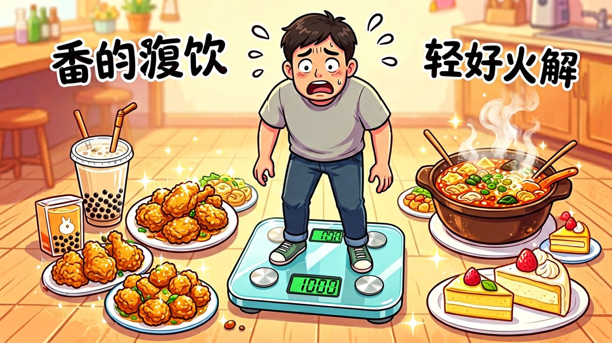 减肥？明天再说吧，这顿不吃亏了