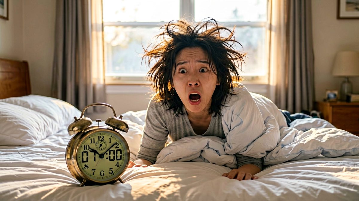 闹钟响起，周一的痛苦开始了