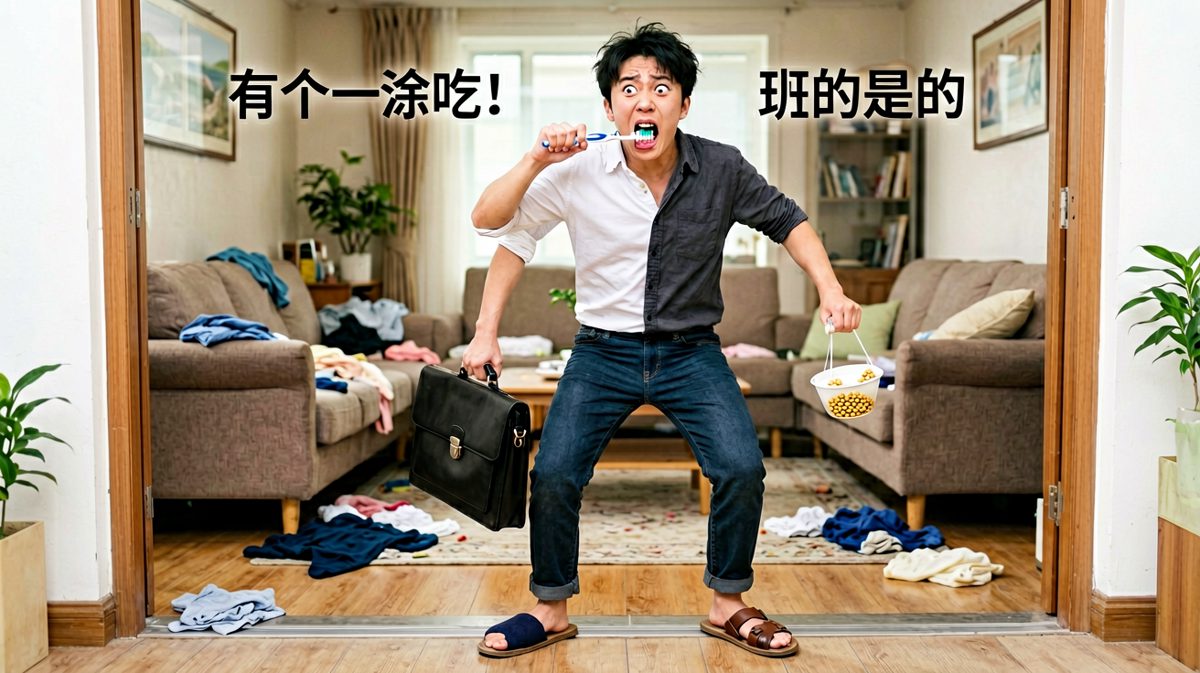 分秒必争的出门瞬间