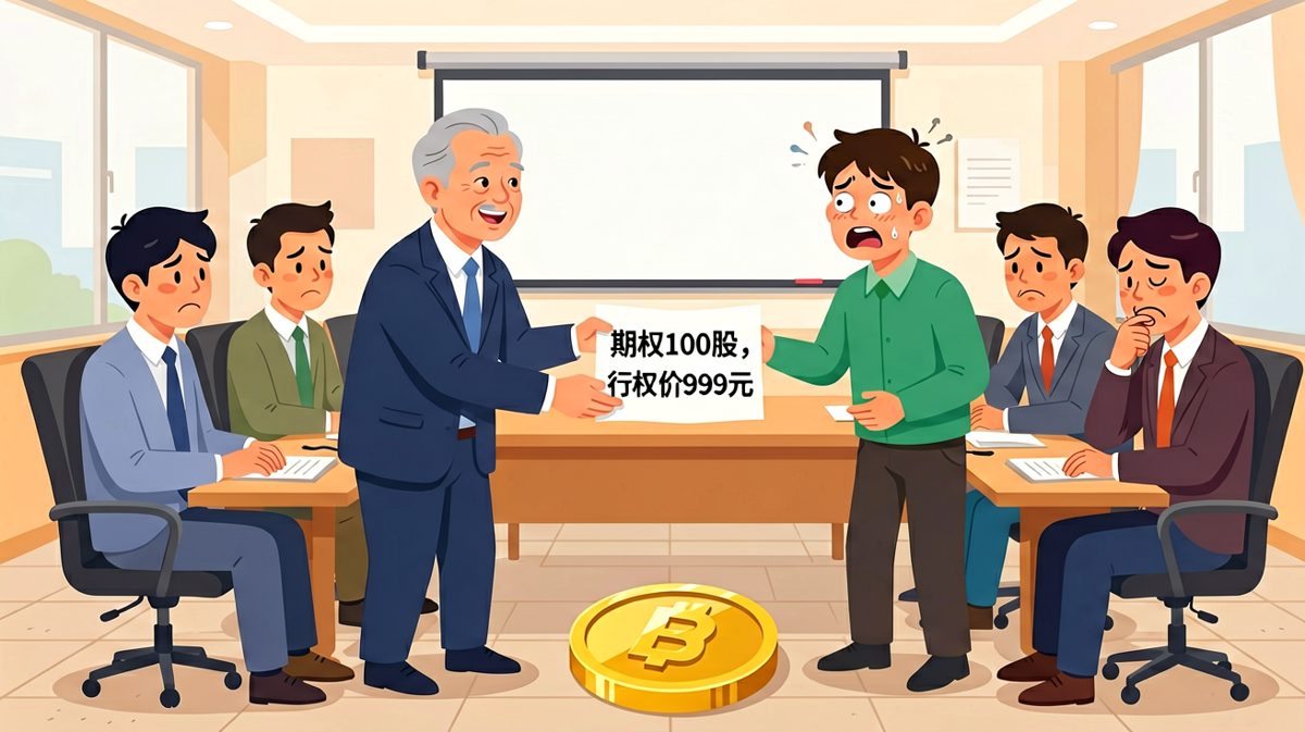 反转：上市后期权值多少？员工算完沉默了。