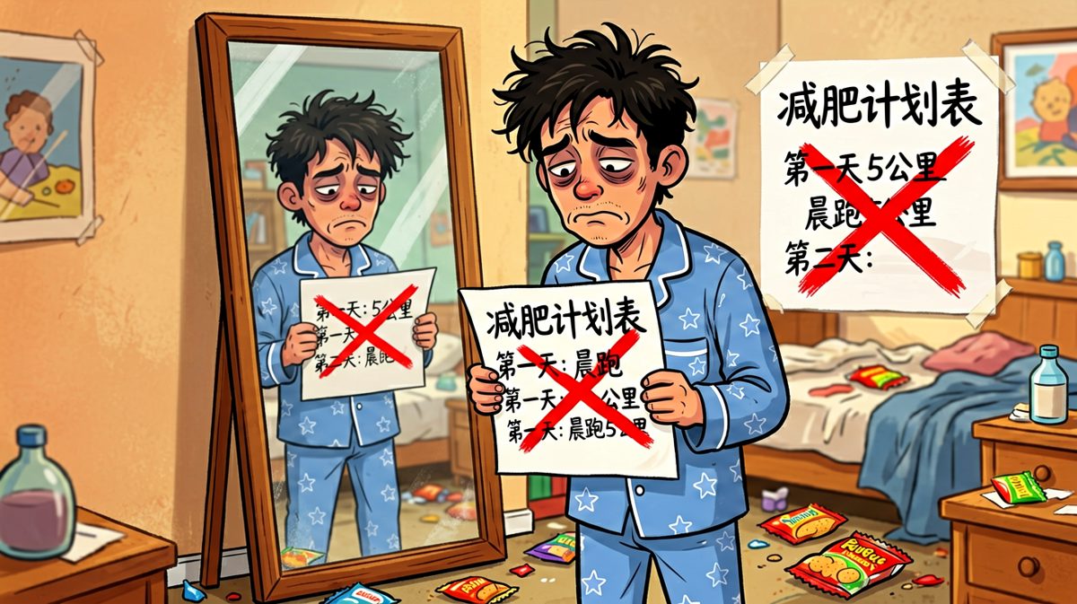 第一天：失败……连起床都做不到啊！