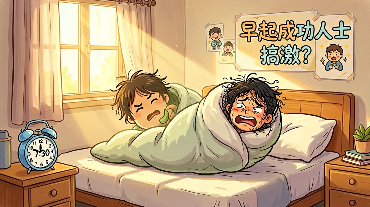 小明被封印在床上，不想起床