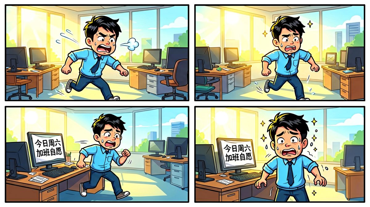 周末还要加班？！