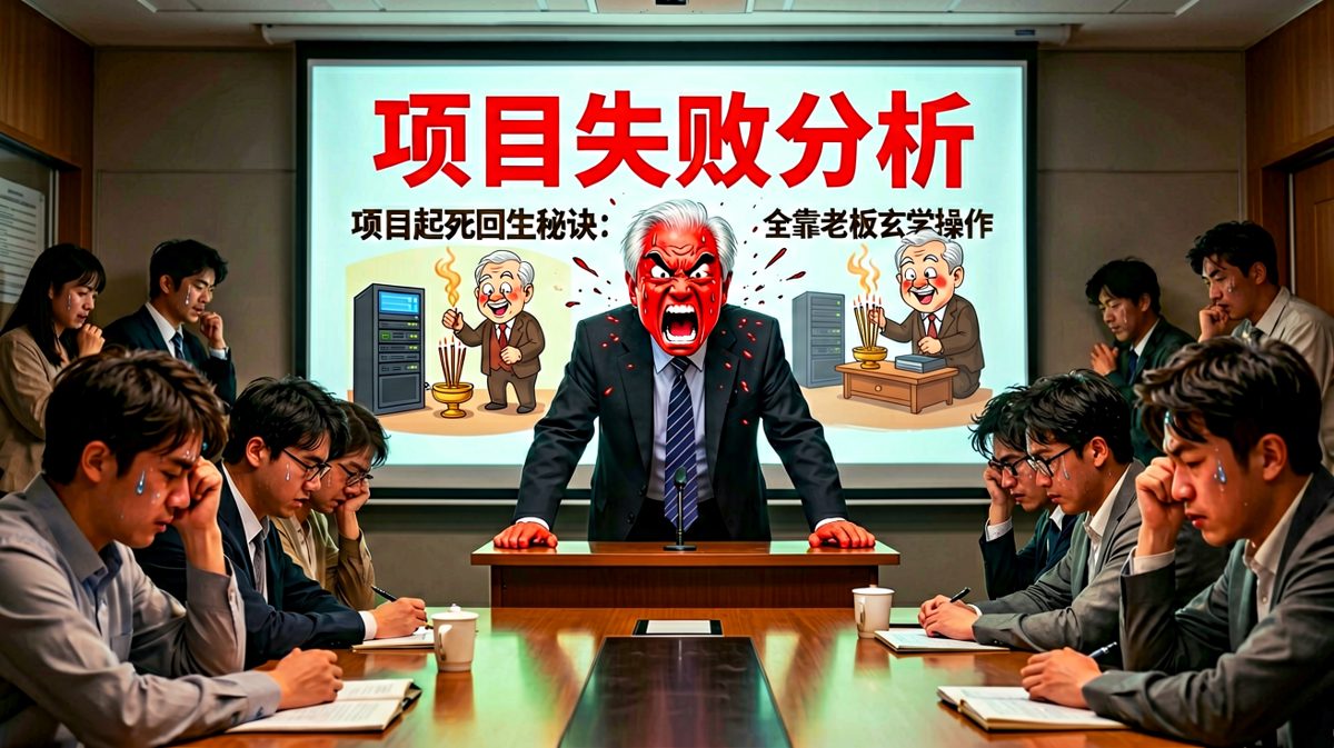 老板暴怒问责，反手把锅甩给「运气」