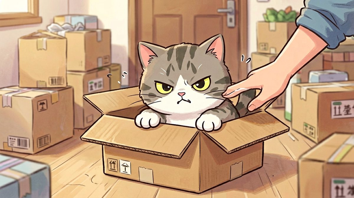  猫: 这箱我包了，谁也别想抢
