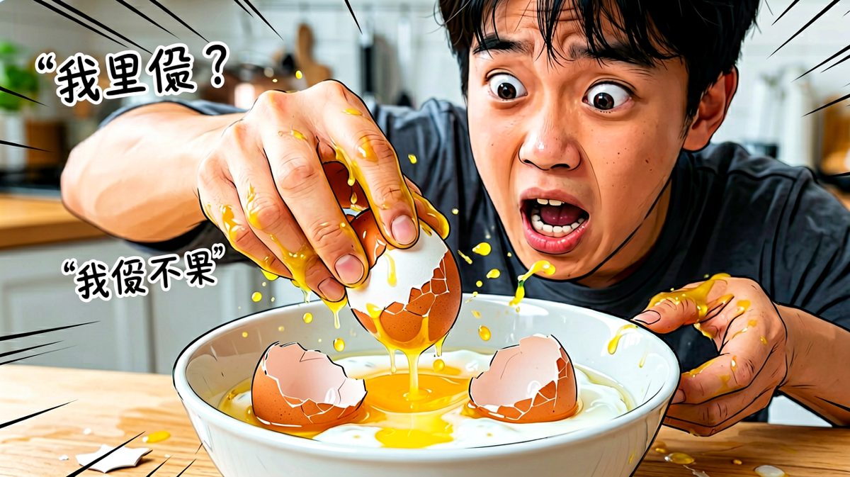 第二格：呃……蛋壳？