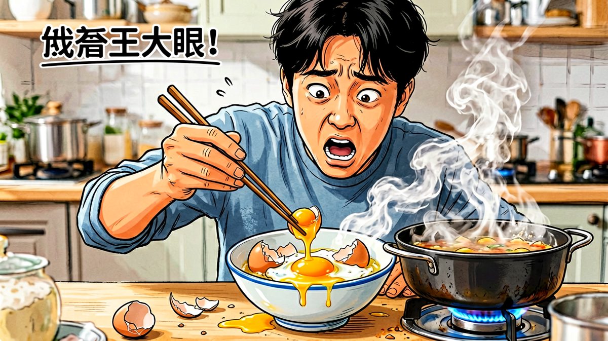 第三格：越描越黑，局面失控！