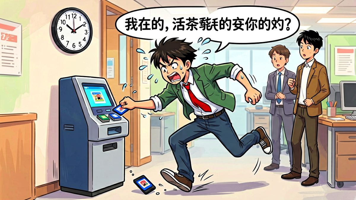 打卡成功——用时1分47秒，姿势毫无美感