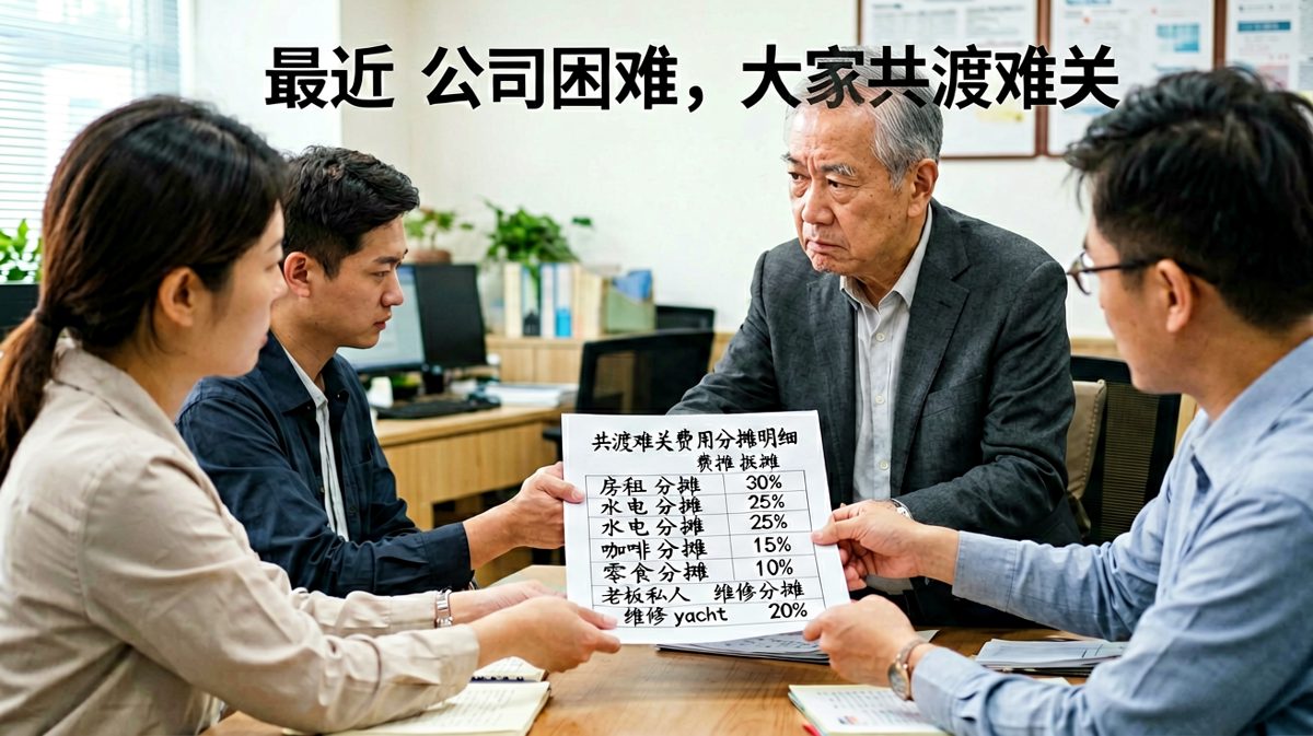 共渡难关可以，请先把账算清楚