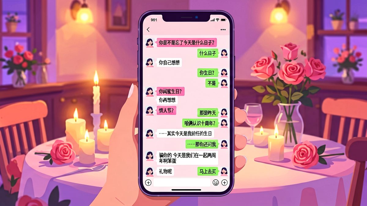 绕了这么大弯子，就为了让我自己说出来——然后假装什么都没发生