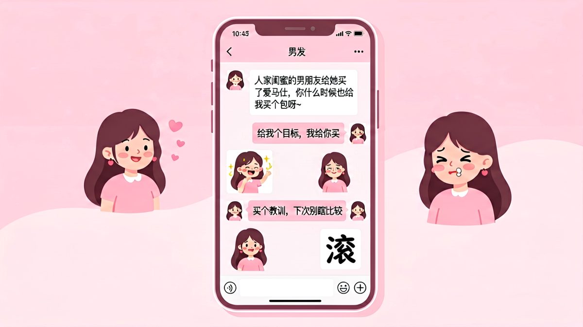 以为是浪漫承诺，结果是精准补刀，女生的梦碎了一地。
