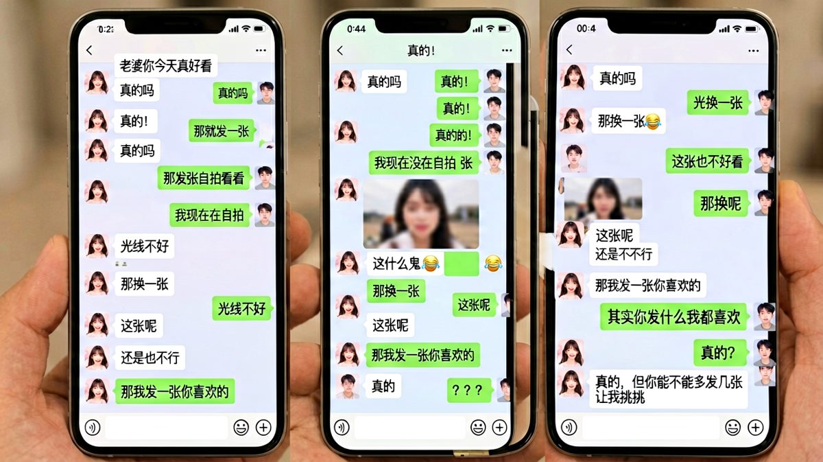 直男求生欲测试，女生要自拍却全程坑队友