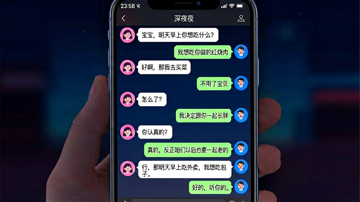 从深情告白到一句'吃包子'——这就是情侣聊天的正确打开方式
