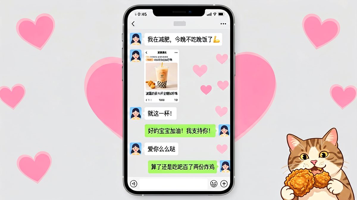 减肥女生的自我修养：减肥可以，炸鸡不能少