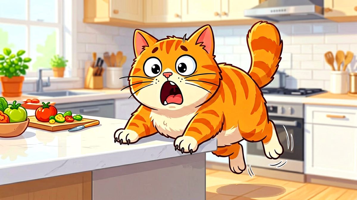 橘猫：我只是想看看有什么吃的，为什么感觉人生如此艰难