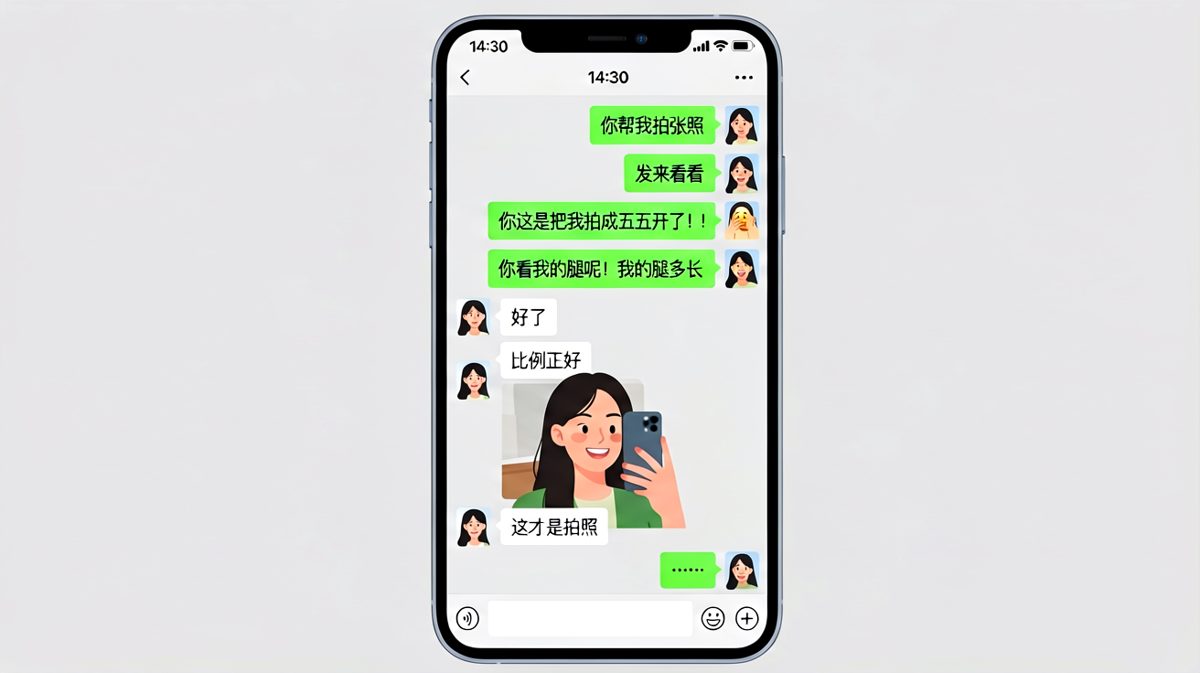 男朋友拍照永远踩雷，女生自拍才是终极教学。