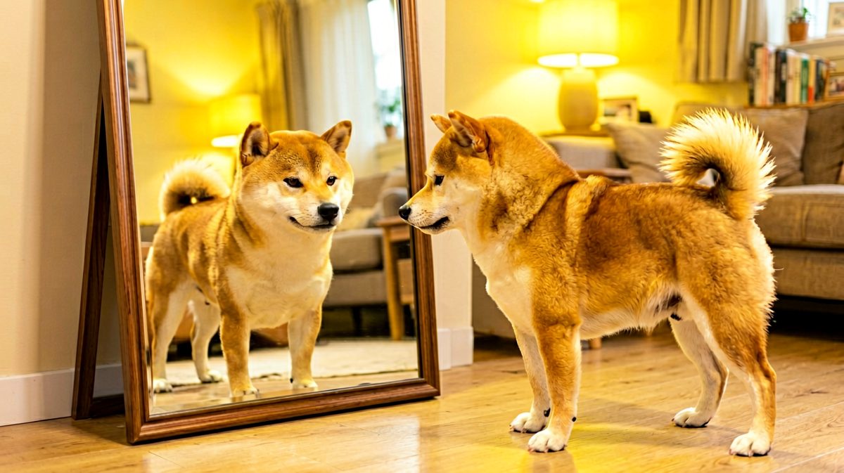 Mirror mirror on the wall, who's the funniest of them all? 当然是本汪！
