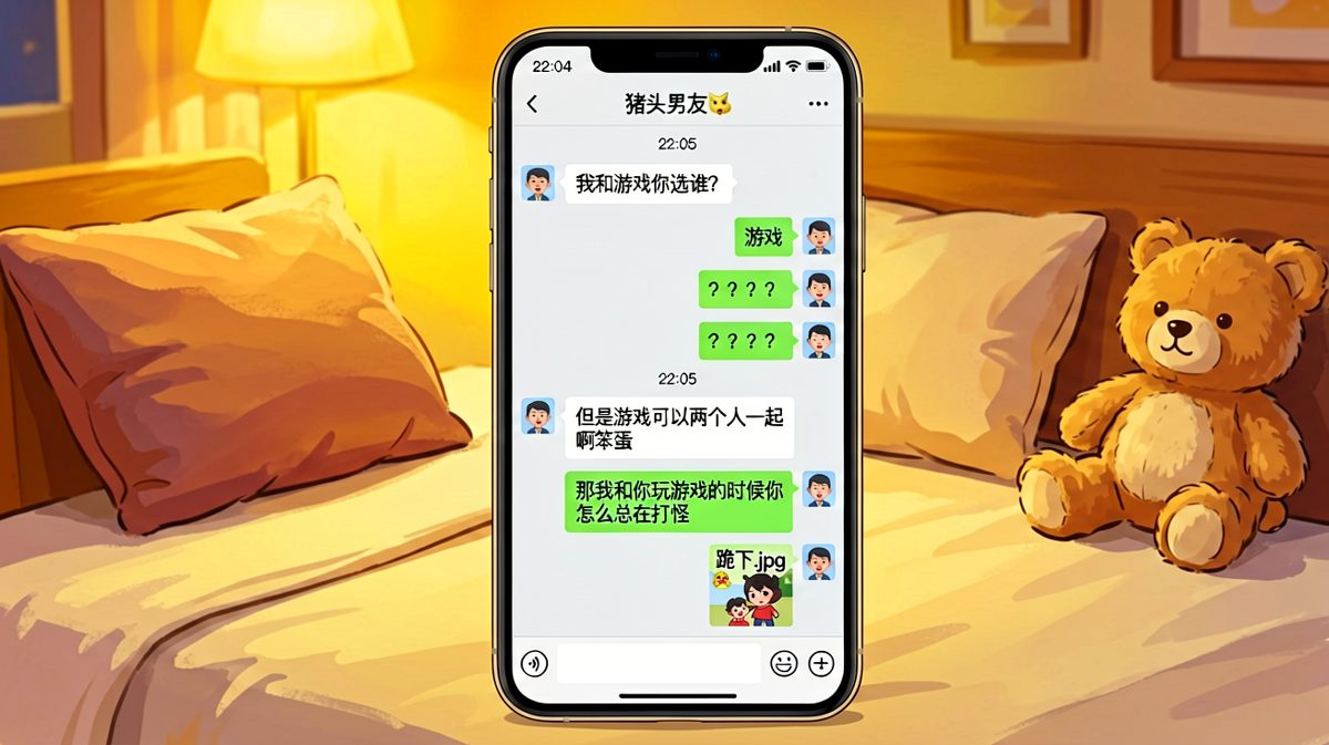 选游戏差点分手，结果神转折变成'一起玩游戏'