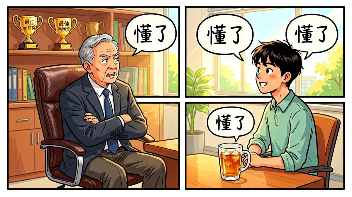 老板：年轻人不要太计较钱，要着眼于成长——员工：那您也别计较工资了