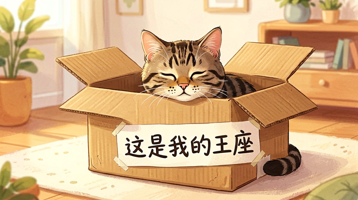 这箱子虽小，但朕的威严无人能挡
